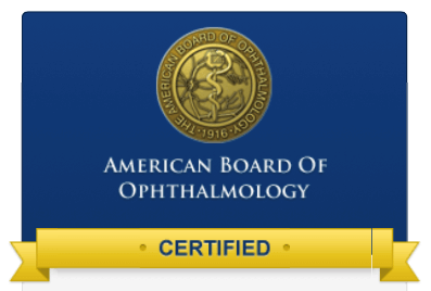 American Board of Ophthalmology Certified Logo